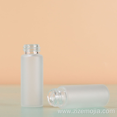 Cosmetic 5ml round essential oil dropper bottle